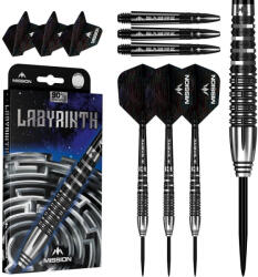 Mission Darts Set sageti darts steel Mission Labyrinth 22g, 90% wolfram (M002027)