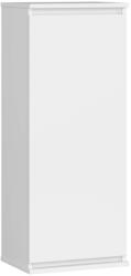 Brius Dulap suspendat pal usa 3 rafturi interioare, 40x30x99 cm, design minimalist, alb (AK-38167551)