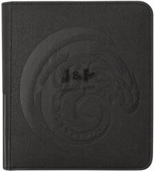 Dragon Shield Zipster Regular Iron Grey cipzáras 18-zsebes prémium gyűrűs album - Vasszürke