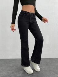 Shein KC43107 Shein Petite Farmer Nadrág Harang Magas Derekú (51) Xs