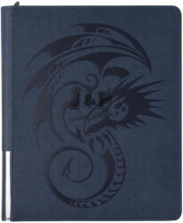 Dragon Shield Zipster Regular Midnight Blue cipzáras 18-zsebes prémium gyűrűs album - Éjféli kék