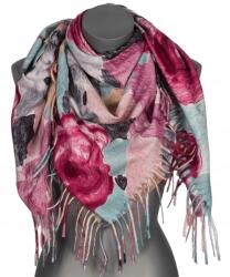 Versoli Női Őszi Téli Ajándék Kendő Rojtokkal RCC19-4 türkiz (RCC-19-4)