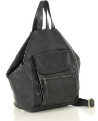 Marco Mazzini női bőr városi hátizsák | Fekete