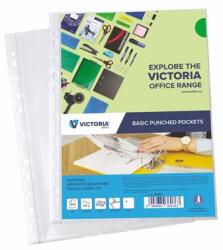 Victoria Genotherm, lefűzhető, A4, 50 mikron, víztiszta, VICTORIA OFFICE (IDGV) - becsiirodaker
