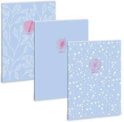 Ars Una A4 extra kapcsos füzet négyzethálós Skyblue Spring (5244) 22