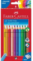 Faber-Castell Színesceruza GRIP 2001 Jumbo 12db+hegyező
