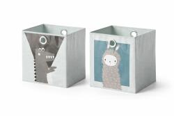 Vicco krokodil-bárány összecsukható tárolódoboz - 30 × 30 × 30 cm