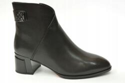 Loretta Vitale c9629 női fekete, szigetelt bőr bokacsizma, 37-es méret (C9629)