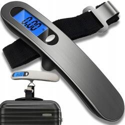  Utazási Bőröndmérleg Horgász Kézi Akasztós LCD 50 Kg-ig (WAGA_05)