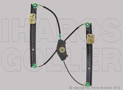 Audi A4 2011-2016 Allroad - Ablakemelő motor nélkül, jobb első