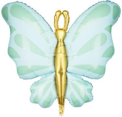  Foil Balloon Butterfly, 69x69 cm, mint (FB248-103)