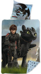  Így neveld a sárkányodat gyermek ágyneműhuzat garnitúra 140x200 (BRM002906)