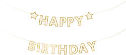 Banner Happy Birthday mix, 220x14.5 cm (GRL117)