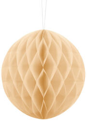  Honeycomb Ball, light cream, 20cm (KB20-079J)