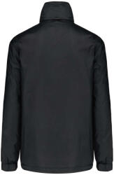 Kariban Uniszex rejtett kapucnis széldzseki hálós béléssel, Kariban KA632, Black-4XL (ka632bl-4xl)