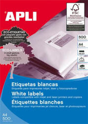 APLI Etikett, univerzális, 210x297 mm, APLI, 500 etikett/csomag (01788) - iroszer24 - 39 510 Ft