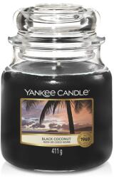 Yankee Candle illatgyertya Black Coconut Classic Közepes