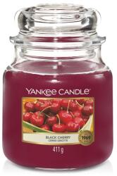 Yankee Candle illatgyertya Black Cherry Classic Közepes