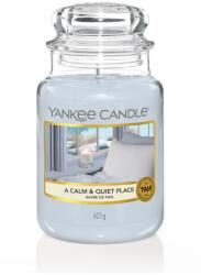 Yankee Candle illatgyertya A Calm & Quiet Place Classic Nagy