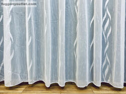 fuggonyoutlet Voile, Azra, fehér, 200x175 cm