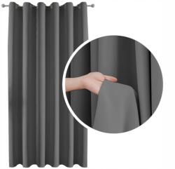  Sötétítő Függöny 90% Vastag gurulós Sötétszürke 140x250 (5905080706789)