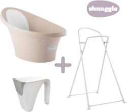 shnuggle Супер ОФЕРТА - Shnuggle Вана с ЦВЯТ ПО ИЗБОР + Стойка + кана за къпане Shnuggle Washy (SBP-SND-EUR+SHN-WASH-JTPE+SHN-BST-STRP)