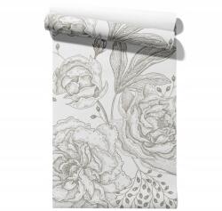  Tapéta Finoman Peonie Virágok flizelin vagy öntapadós (1m2) (#296)