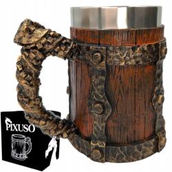 PIXUSO Söröskorsó Valentin Napi Ajándék Neki Apa 500ml Nagy Fa Dnd (C04)