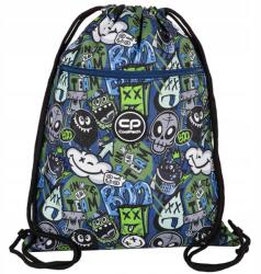 COOLPACK tornazsák/zsák iskolai cipőhöz, testneveléshez, hátizsák Monster Team mintával (5903686367533)