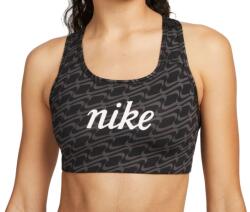 Nike Fekete sportmelltartó Top Nike Dri-FIT Swoosh méret S (PRO_DQ5121-010)