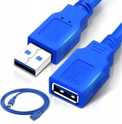  Hosszabbító Usb 3.0 Hosszabbító Árnyékolt Kábel 3M Női Dugó Férfi (PRZED_01)