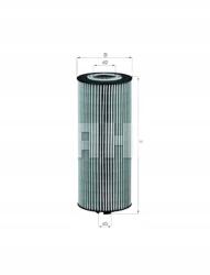 Mahle Olajszűrő mb citaro -05/2001 mahle orig Ina OX174DECO