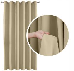  Sötétítő Függöny 90% Vastag gurulós Krémszínű 140x250 (5905080706826)