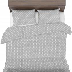 Sense Antiallergén ágyneműhuzat 140x240+1x70x80 100% Természetes Pamut Horgonyok Szürke (5906036734528)