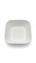  Bol patrat din portelan alb, 23cm, design modern, pentru servire aperitive salate (1126122159)