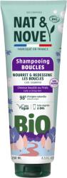 Nat&Nove Sampon pentru par cret cu extract de nalba Bio, 250ml, Nat&Nove