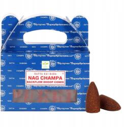 Satya Backflow Nag Champa visszaáramlásos kúpos füstölők (05711)