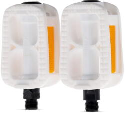 Sun Baby Platform pedálok kerékpárhoz, Mtb, városi, 20 colos, könnyű műanyag, fehér (CJ03.017.03)