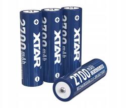 XTAR Akkumulátorok Li-ION 1, 5V Aa, 2700 mAh, 4300 mWh, Xtar 14500 Led Protected, (XTAR AA CLR 1,5V 4300mWh BOX4 / AB001137)