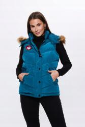  Canada Weather Gear Kék Mellény OLCW803AE-PEACOCK Hfb Ntr__l