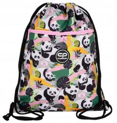 COOLPACK tornazsák/zsák iskolai cipőhöz, testneveléshez, Panda Gang mintával (5903686369759)