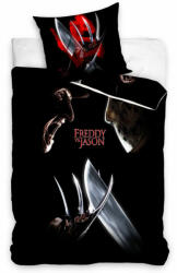 Carbotex FREDDY KONTRA JASON WARNER BROS ágynemű 100% pamut 140x200 + 70x90 - evidence