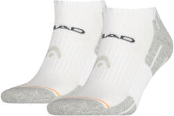 Global Licence Srl Head unisex performance sneaker - légátersztő félplüss talpú titokzokni - 2 pár/csomag - fehér - 35-38