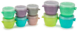 Melii Pahare Melii Snap&Go pentru mancare - 10 buc (11090) Set pentru masa bebelusi