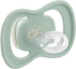 B. box Suzete din silicon 0-6m, 2 buc - GLOW albastru deschis/gri verde (300708)