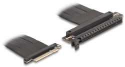 Delock Riser kártya PCI Express 3.0 x8 x8 apa x16 foglalatba. 30 cm-es kábellel