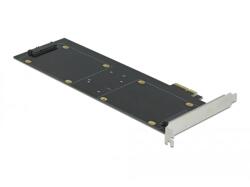 DELOCK PCI Express x2 kártya - 1 x SATA HDD / SSD-hez RAID
