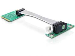 Delock emelő kártya Mini PCI Express PCI Express x1 bal beillesztés