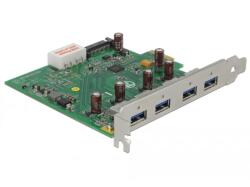 Delock USB 3.0 PCI Express Kártya 4 db külső A-típusú