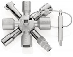 KNIPEX twinkey kapcsolószekrény kulcs 92mm (1101)